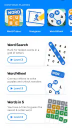 Word Games: CrossWord & Search 1