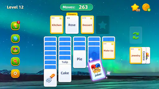 Word MindSort: Solitaire 7