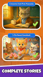 Word Search Meow - Cat Puzzle 4