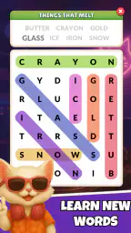 Word Search Meow - Cat Puzzle 8