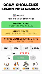 Words: Associations Word Game 3