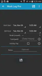 Work Log Pro 2