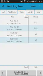Work Log Pro 5