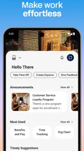 Workday screenshot