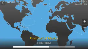 World Map Quiz screenshot