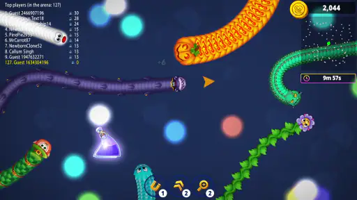 Worms Zone .io - Hungry Snake 3