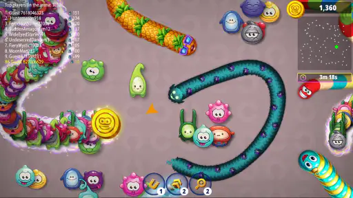 Worms Zone .io - Hungry Snake 4