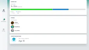 Xbox Family Settings screenshot