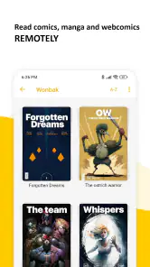 YACReader Remote screenshot