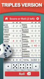 Yazy the yatzy dice game 3