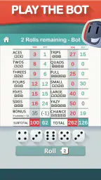 Yazy the yatzy dice game 7