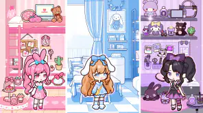 YOYO Decor: Doll Dress Up screenshot