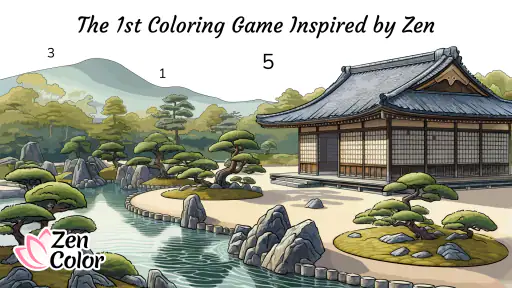 Zen Color - Color By Number 1