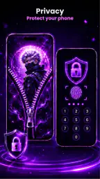 Zipper Lock Screen Customizer 6