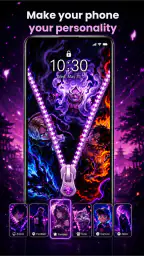 Zipper Lock Screen Customizer 7