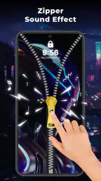 Zipper Lock Screen: Zip Theme 6