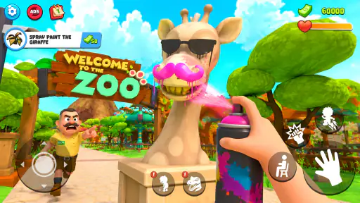 Zoo Prank: Crazy Animals 1