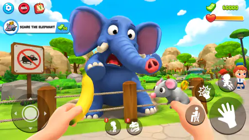 Zoo Prank: Crazy Animals 3