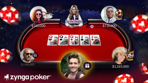 Zynga Poker- Texas Holdem Game 1