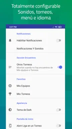 Liga - Resultados de Fútbol 7