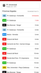 Próximo bus Barcelona 3