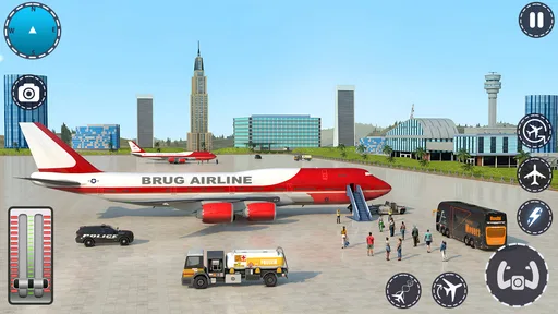 Simulador de juegos de aviones 1
