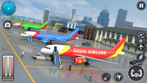Simulador de juegos de aviones 5