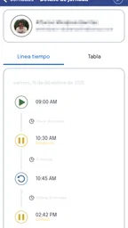 Control horario 6