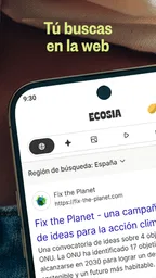 Ecosia: Busca, planta árboles. 1