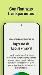 Ecosia: Busca, planta árboles. 5