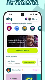 Ding: Recarga Internacional 1