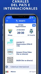 Fútbol hoy en TV 6