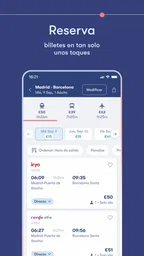 Omio: Reserva tren, bus, vuelo 5