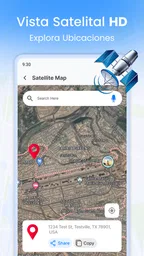 Vista satelital en vivo mapa 2