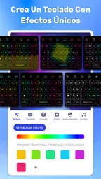 Teclado LED - Teclado neón 2