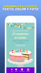 Tarjetas de invitación digital 3