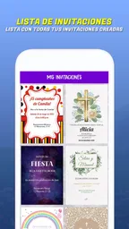 Tarjetas de invitación digital 5