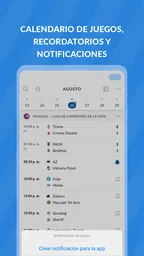 Live Futbol TV - Horarios 6