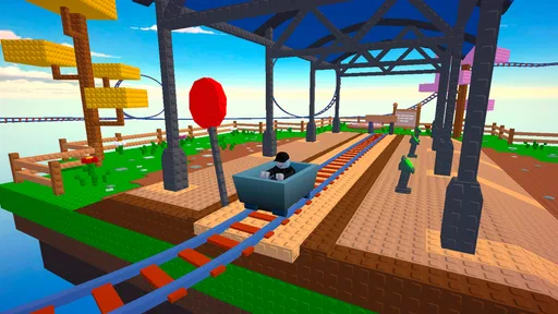 Cart Ride Obby: Montaña Rusa 2