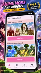 Anime Mod and Addon for MCPE 1