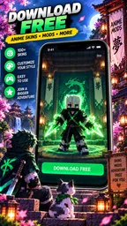 Anime Mod and Addon for MCPE 8