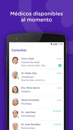 mediQuo Chat Médico - consulta 1
