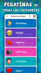 Stickers graciosos para WhatsA 2