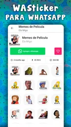 Stickers graciosos para WhatsA 3