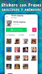 Stickers graciosos para WhatsA 5