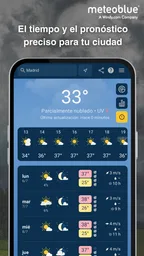 El tiempo y radar meteoblue 1