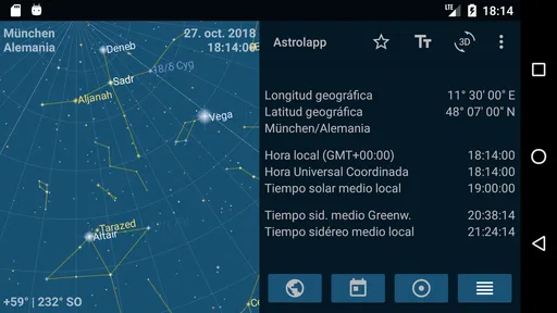 Astrolapp mapa de estrellas 2