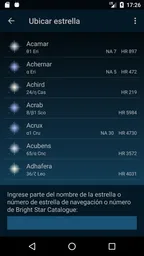 Astrolapp mapa de estrellas 6