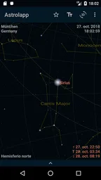 Astrolapp mapa de estrellas 7