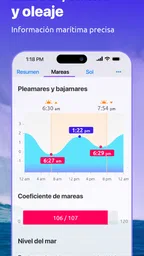 Nautide: Mareas, Viento, Olas+ 3